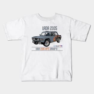 Lada 2105 VFTS Group B Front 11 Kids T-Shirt